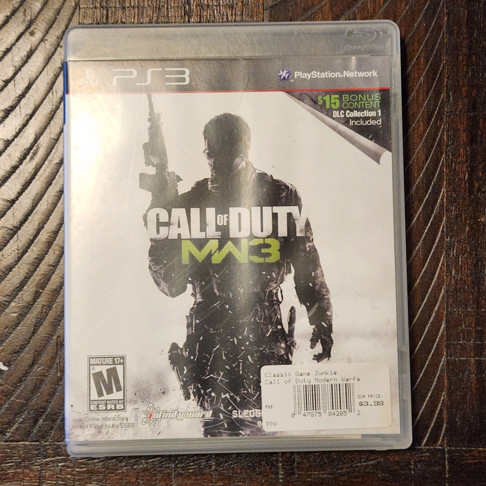 Call of Duty: MW3 - Modern Warfare 3 - PS3 - Playstation 3 - Shooter‎ Game